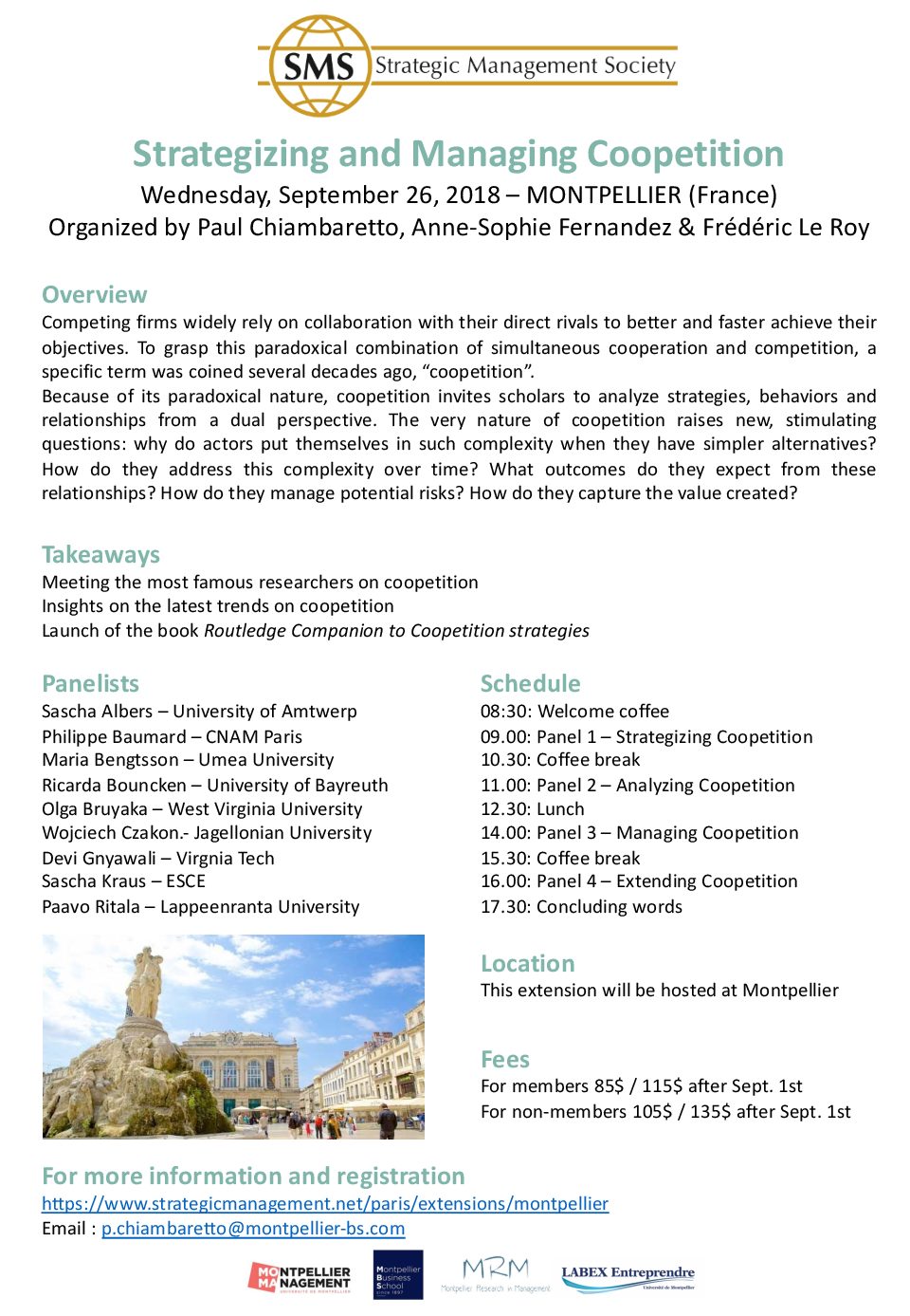 Strategy-Management-Society_Extension in Montpellier-Management - flyer