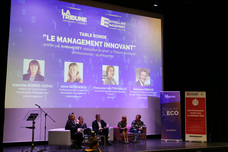 Club-de-l'eco-la-tribune-montpellier-management-table-ronde-management-innovant Club de l'Eco - La Tribune / Montpellier Management