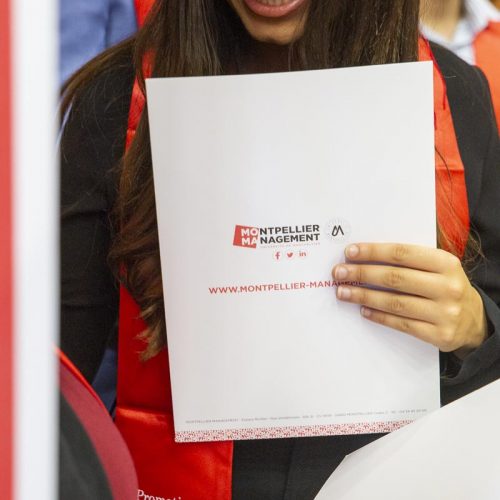 Remise de diplômes Licence Master - Montpellier Management