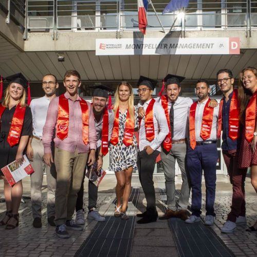 Remise de diplômes Licence Master - Pôle - Pôle Entrepreneuriat & PME - Montpellier Management