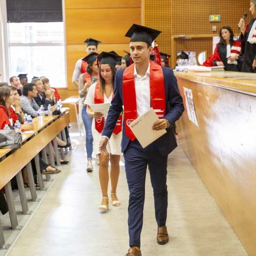 Remise de diplômes Licence Master - Pôle Marketing Vente - Montpellier Management