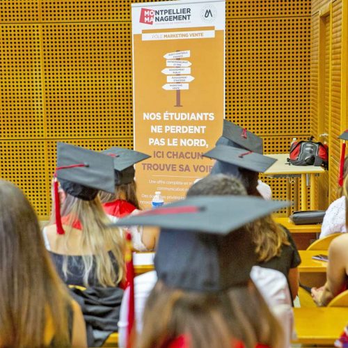 Remise de diplômes Licence Master - Pôle Marketing Vente - Montpellier Management
