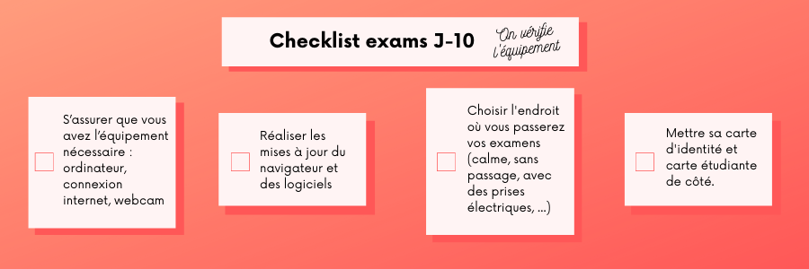 passer ses examens sans stress montpellier management checklist - Montpellier Management