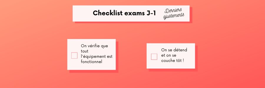 passer ses examens sans stress montpellier management checklist - Montpellier Management