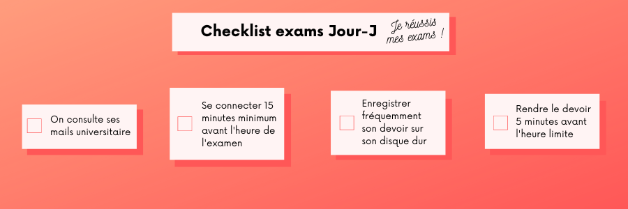 passer ses examens sans stress montpellier management checklist - Montpellier Management