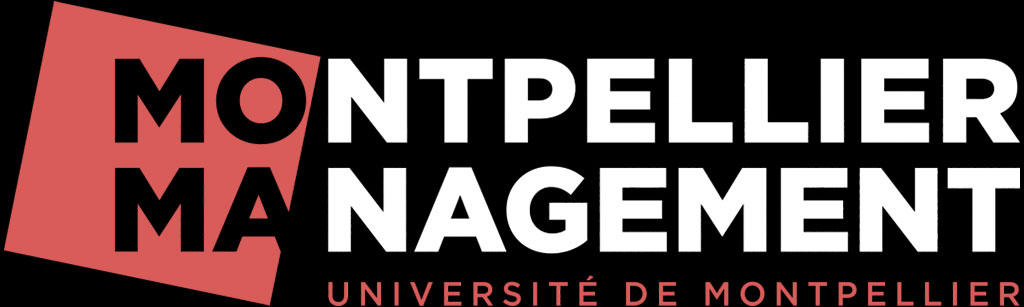 Logo Montpellier Management pour fond noir
