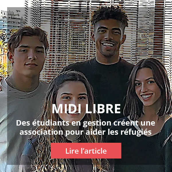 Midi Libre association Reach Out réfugiés