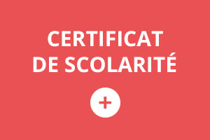 Certificat de scolarite