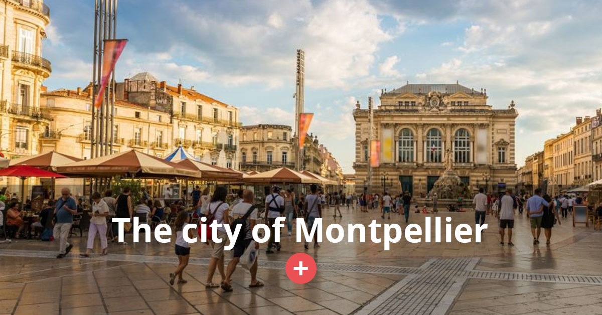 The city of Montpellier