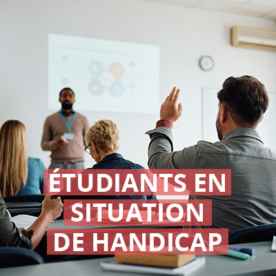 Etudiants en situation de handicap