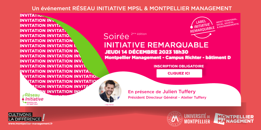 2e édition de la soirée Initiative Remarquable