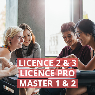 Licence 2 3 et Pro Master 1 et 2