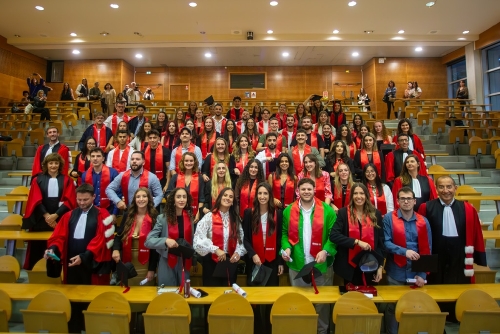 Remise de diplômes du domaine de spécialité Marketing Vente