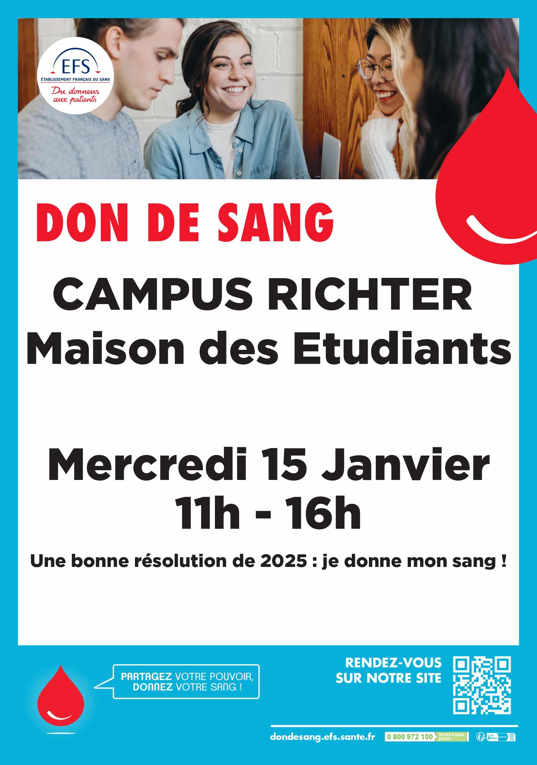Collecte de sang