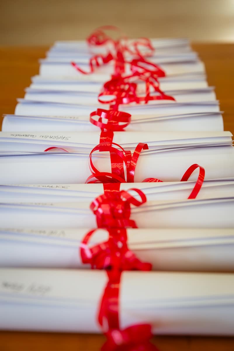 Remise de diplômes du domaine de spécialité Marketing Vente