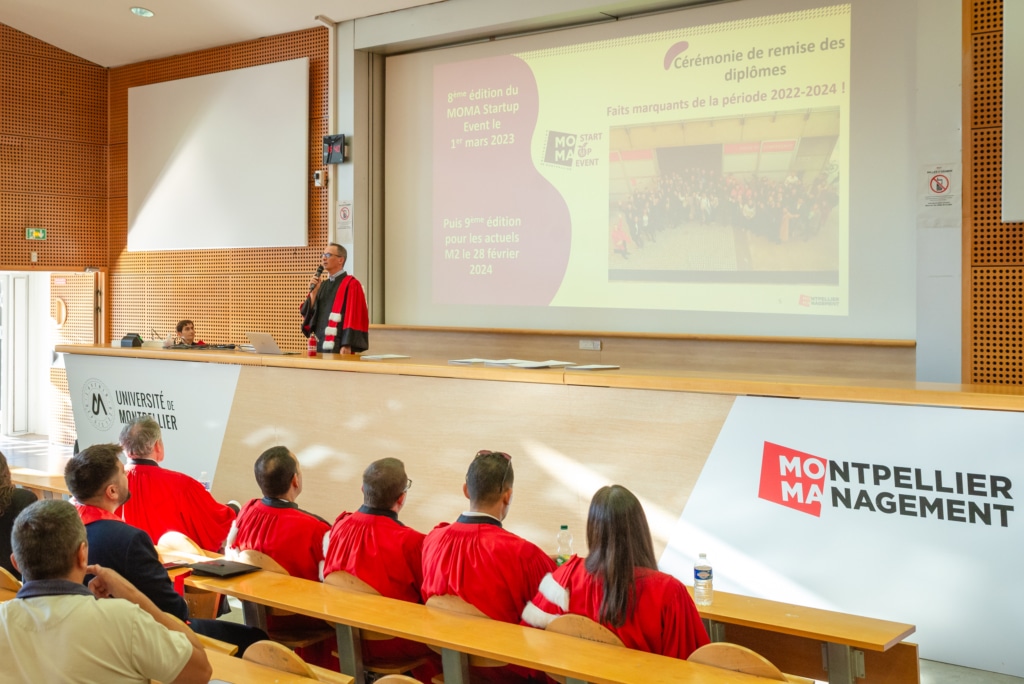 Remise de diplômes du domaine de spécialité Entrepreneuriat et PME