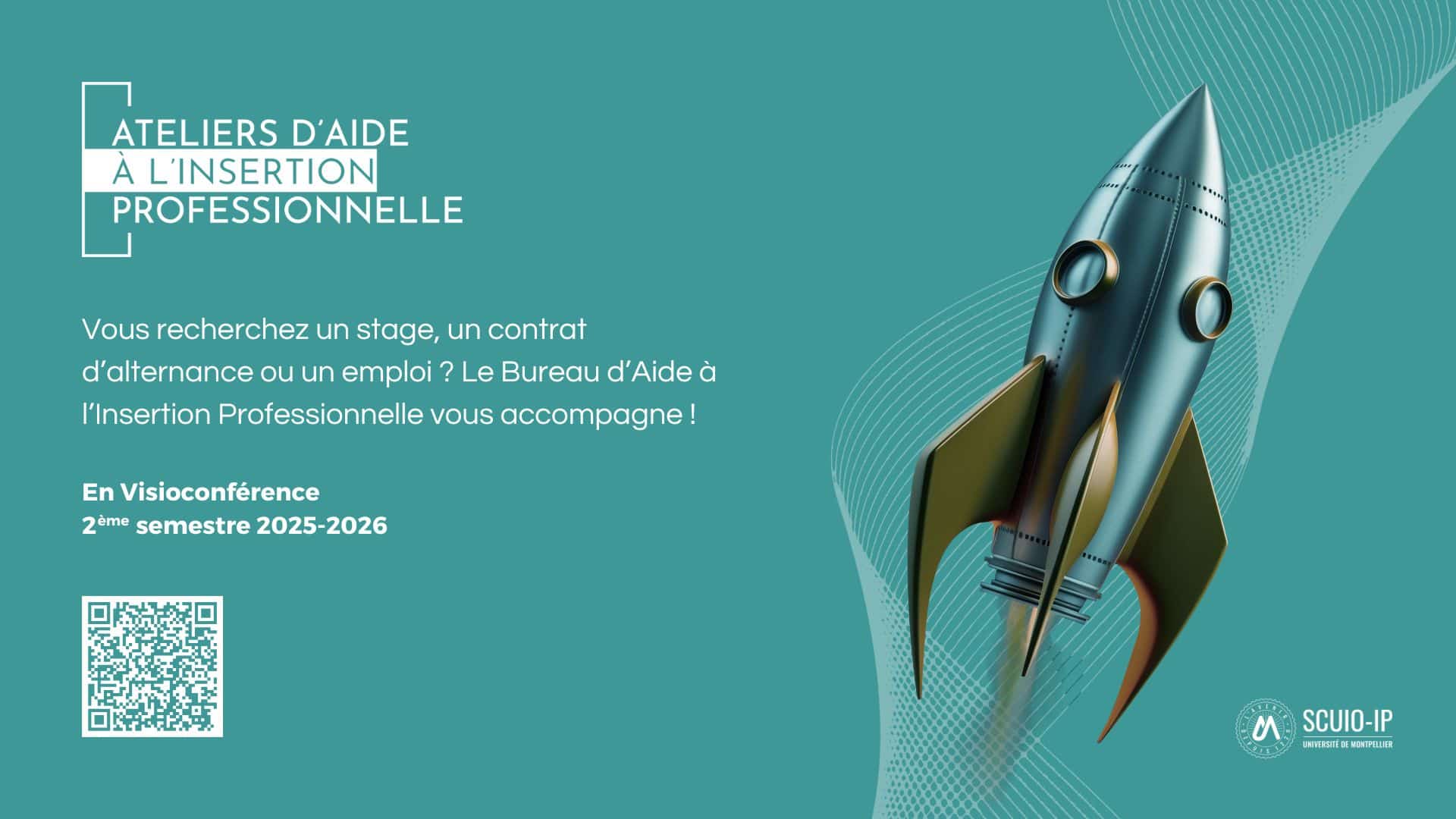 Ateliers d'aide à l'Insertion Professionnelle du BAIP - 2ème semestre 2025-2026