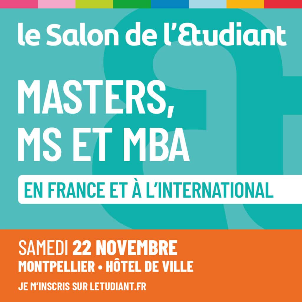 Salon masters, mastères spécialisés et MBA Montpellier 22 novembre 2025