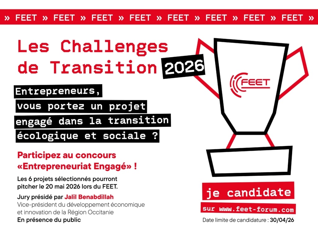 Concours Entrepreneuriat Engagé du Forum FEET 2026