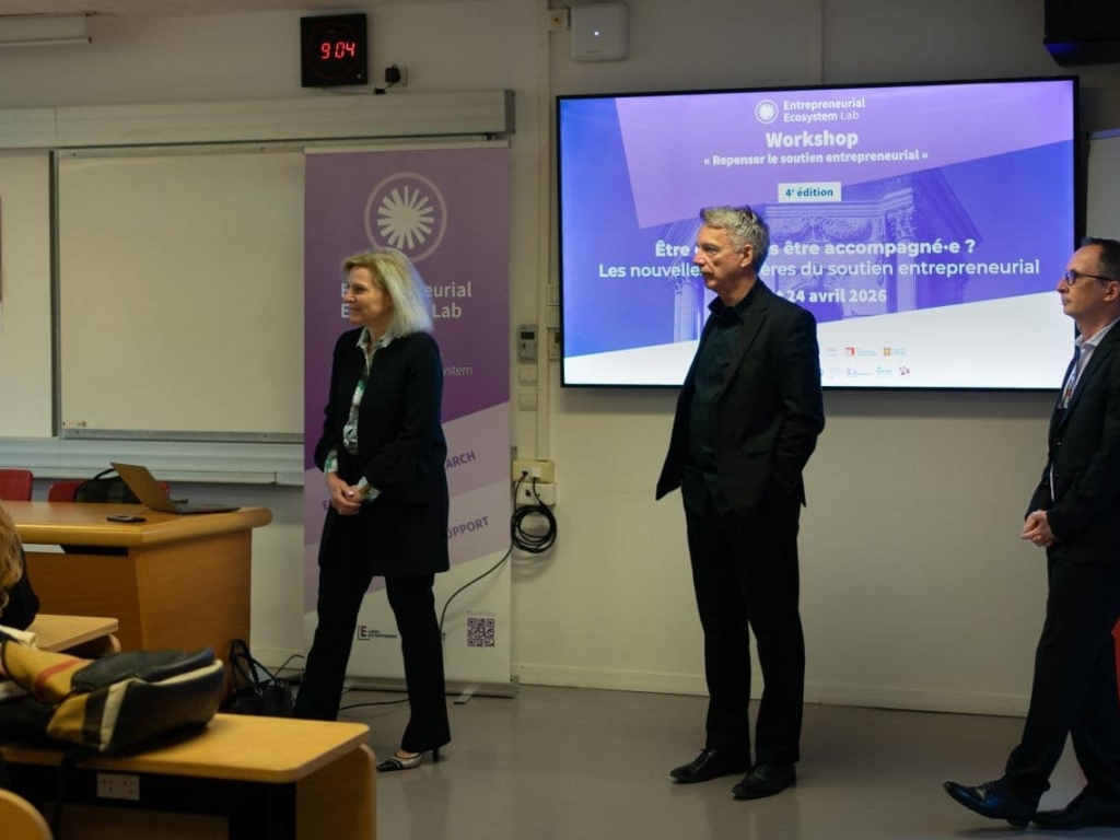workshop « Repenser le soutien entrepreneurial »