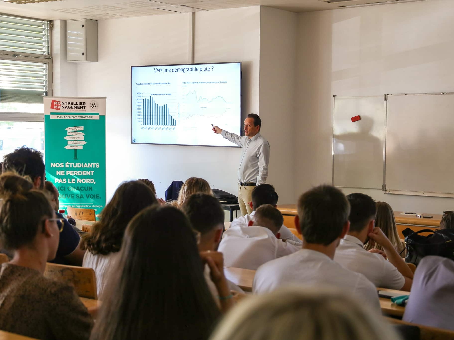 Salle de cours Montpellier Management