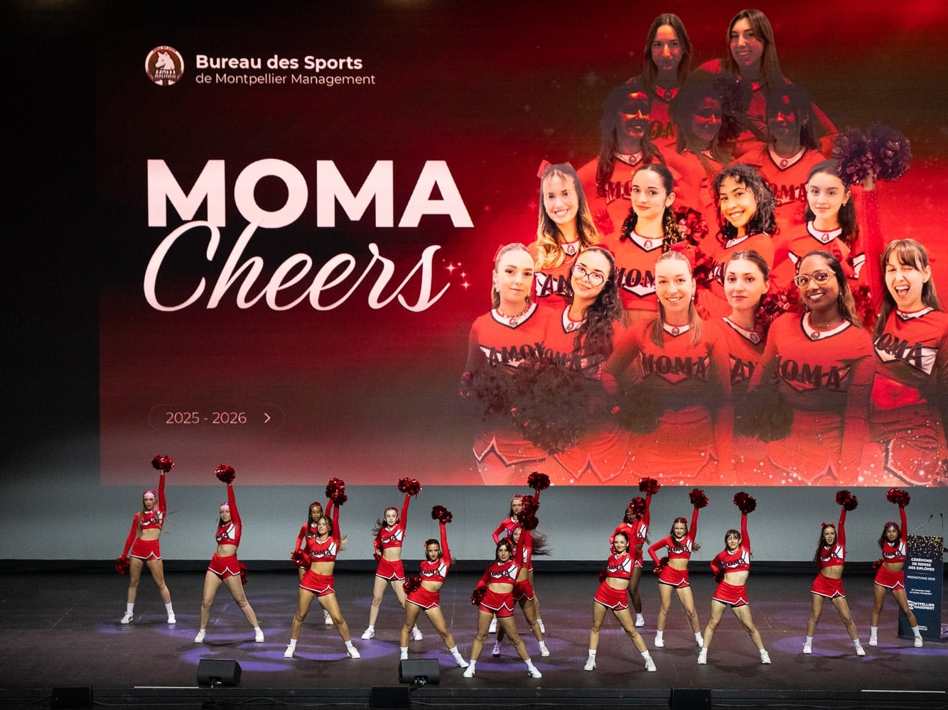 Cheerleaders Montpellier Management