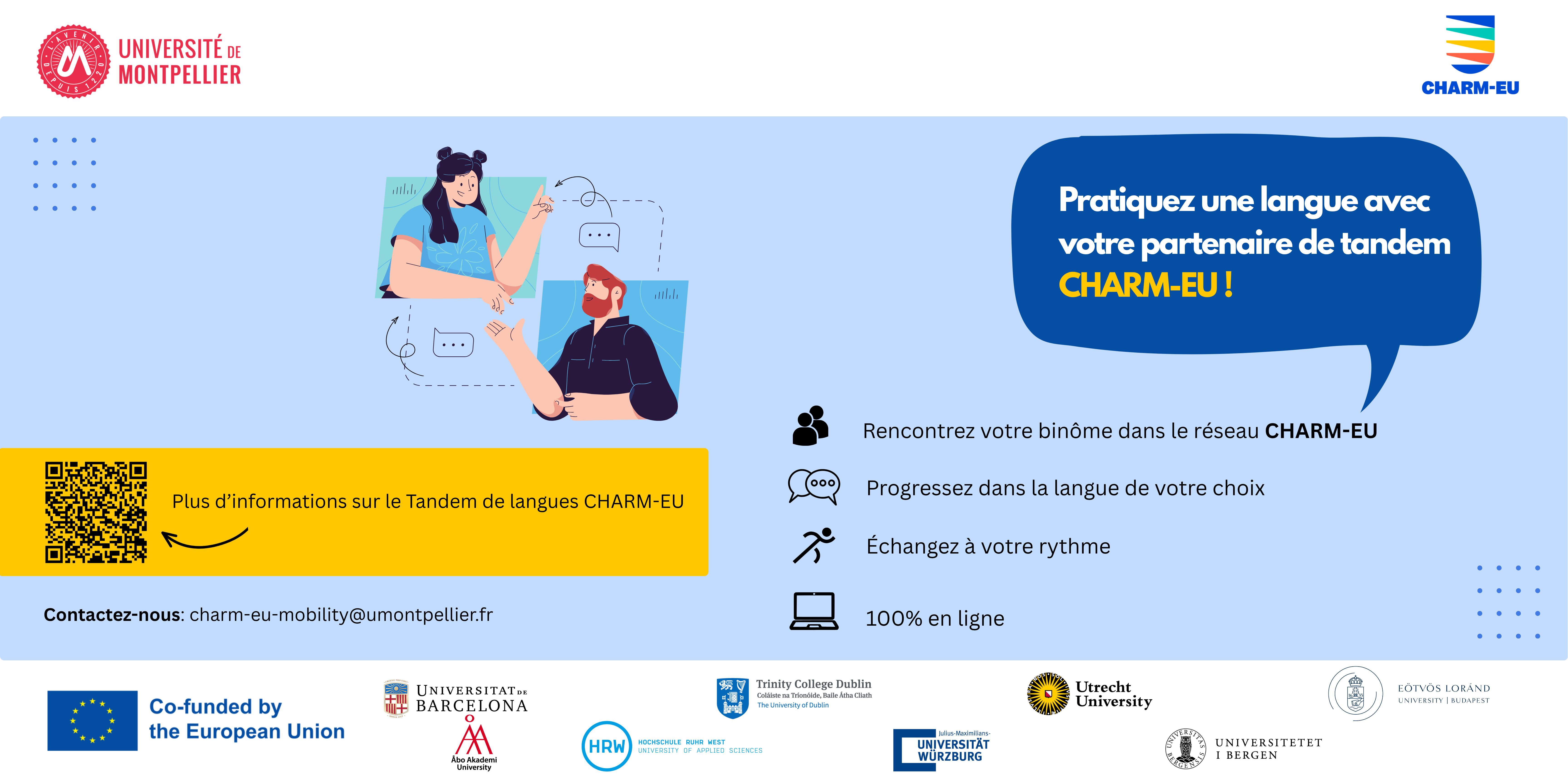 CHARM-EU tandem linguistique